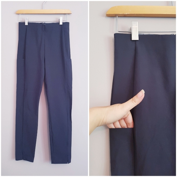 Athleta Pants - 🐿 ATHLETA lulu navy tech Wander Slim pants - 2/XS